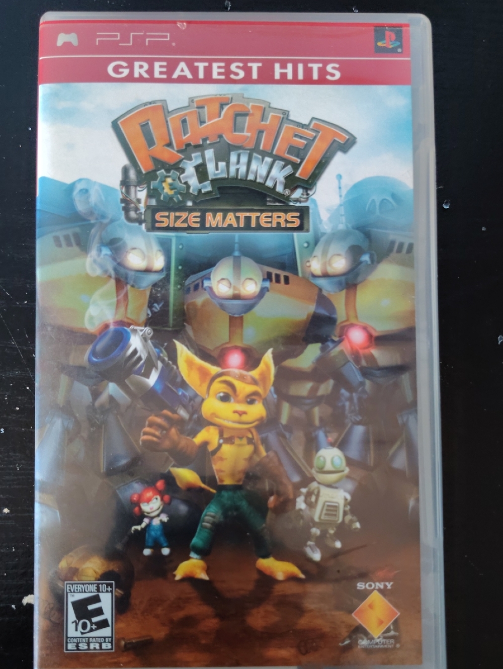 Sony Ratchet & Clank: Size Matters - Yellow, Blue Cover